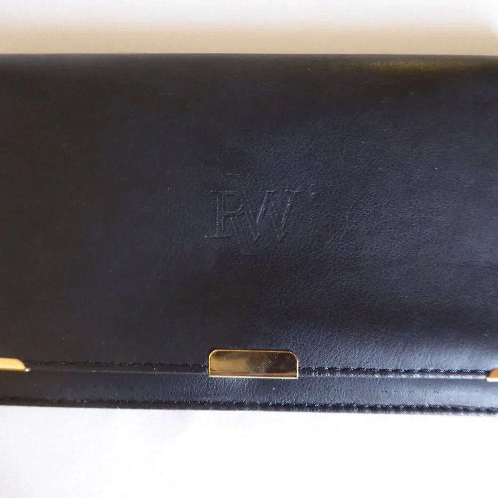 VINTAGE NEW RAYMOND WEIL MENS 9874 TOSCA SILVER DIAL15 JEWEL SWISS TANK & WALLET - Picture 16 of 16